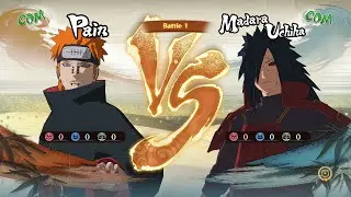 Naruto Shippuden: Ultimate Ninja Storm 4, Pain VS Madara Uchiha!