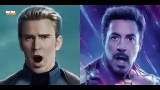Captain America Feat Iron Man ★ Wombo.ai