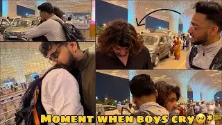 BEST FRIEND LEAVING INDIA FOREVER 🥺*we got emotional*
