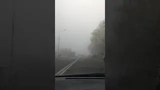 Недостаточная видимость. Вождение в городе.