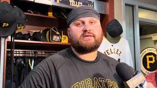 Rowdy Tellez after the Pirates’ series win over the Rockies
