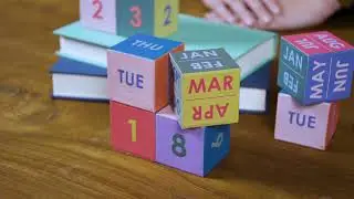 PuzzleBlocks™ magnetic puzzle (perpetual calendar)