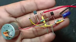 How to make touch sensor using BC 547 557