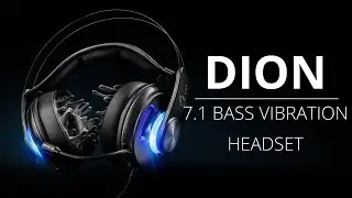 The New GXT 383 DION, Where Multi-platform meets 7.1 & Bass Vibration Gaming Headset