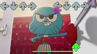 Friday night funkin (fnf) meme - Gumball vs the Judges