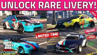 How To Get LIMITED TIME Hidden LIVERY in GTA 5 Online! RARE Secret Dinka Blista Kanjo Street Samurai