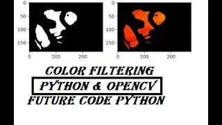 color filtering using python |blue color appear only|opencv|video work| computer vision