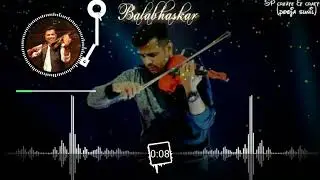 Balabhaskar___ malare mounama song___violin WhatsApp status video