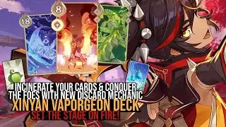 Xinyan Raises The Chunky Whale to Force Enemies Rage Quit | Xinyan Genshin TCG | Genshin Impact TCG