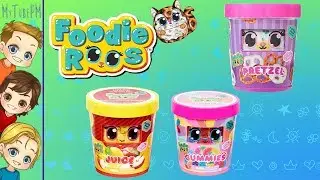 FOODIE ROOS Toy Opening | Scented Plush Animals | Smell And Feel Like Real Food