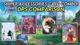 Ragnarok Origin - Sniper ADL Accesories Card Combo Comparison