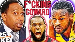 Stephen A. Smith is a F*CKING COWARD & to SCARED to say Bronny is TRASH‼️🤯🤬😤🗑️