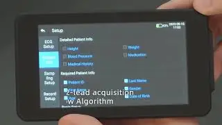 Pocket ECG Demonstration
