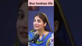 Bus Hostess Life #umarsaleem #bushostess  #podcastic #summervibes #shorts