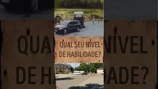 Qual seu nível de habilidade ao rebocar?