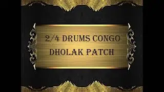 rockstar pad 20 pro advanced 2/4 drums congo dholak patch