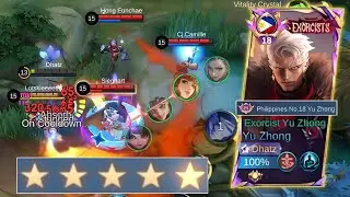 5 WINSTREAK USING THIS NEW BURST DAMAGE BUILD!! | YU ZHONG BEST BUILD 2024