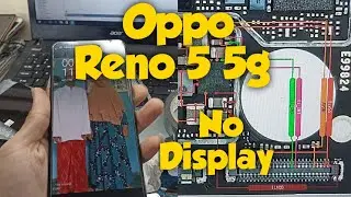 Kasus oppo reno 5 5g no back light, Display
