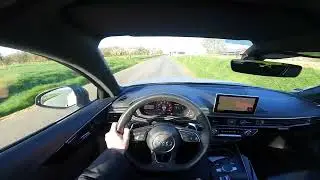 Audi RS4 Avant 2.9 V6 TFSI (2019) - POV Drive (Engine Sound, Quick Accelerations, Smooth Drive)