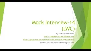 Mock Interview-14 (LWC)