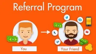 Referral Program - Share Referral Link  & Earn Money