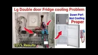 double door fridge niche cooling nahi kar raha hai #therochaktech #trending #viral #cr7 #reels #diy