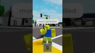 When someone bully you dad vs mom reaction #shorts #roblox