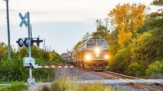 CSX's Office Car Special hustles through Rural Ohio