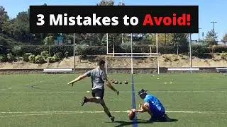 Top 3 Beginner Training Mistakes when Kicking Footballs