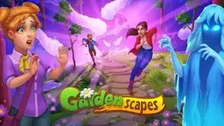 SECRET OF THE FLAIR WITCH- Gardenscapes New Acres - WICKED HALLOWEEN- Full Story