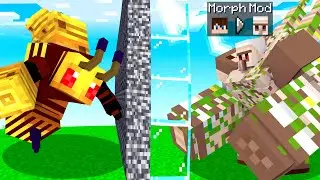 I CHEATED With The MORPH MOD in a Mob Battle!!