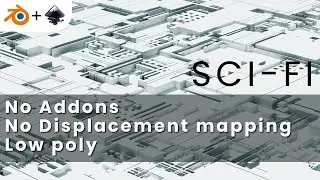 Sci-Fi Details in Blender  and inkscape