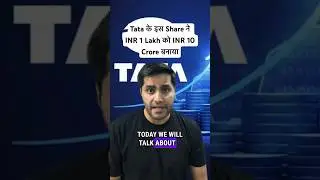 Tata’s share turned INR 1 lakhs to INR 10 Crore #shorts #shortvideo #trendingshorts #sharemarket