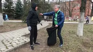 В Новочеркасске состоялся первый в этом году субботник