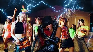 LE SSERAFIM (르세라핌) - CRAZY feat. Azealia Banks (remix)