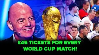 From Backlash to Bargain FIFA Announces £45 Tickets