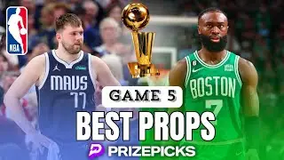 BEST NBA PRIZEPICKS GAME 5 PROPS & BETS | 2024 NBA FINALS