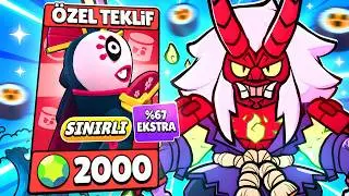 200 TANE SUŞİ AÇTIM! 4000 TL HARCADIM💀 Brawl Stars