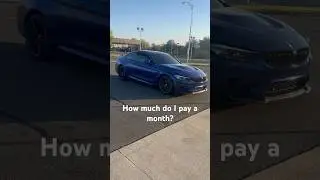 Guess my monthly payments on my BMW M4 CS #bmw