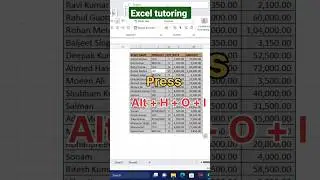 #excel #how to adjust columns #excelhacks #ytshorts #shortsfeed #viral #trend #exceltutoring