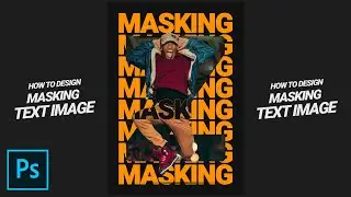 Easy way of masking image text in Photoshop CC 2021