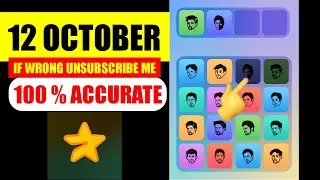 12 October Major puzzle durov Solved Today |Major Daily combo card 12 October |Major Puzzle Solution