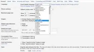 Como colocar o Gmail em Português