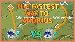What is the Fastest Way to Get to Andrius Boss | Genshin Impact