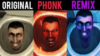 Skibidi Toilet Original vs Phonk vs Remix version part 3
