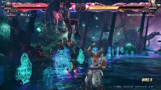 Heihachi destroys an opponent's