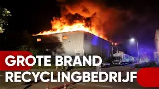 23-06-2023 Purmerend - grote brand Hertzstraat