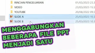 How to Combine Multiple PPT/Powerpoint Files into One Presentation File