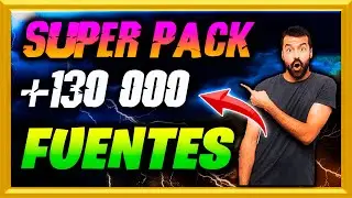 💥 PACK FUENTES de TEXTO Para Windows y MAC GRATIS ✅Para Photoshop, word, excel, etc [ 2025 ]