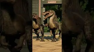 Baby Spinosaurus release animation - JWE2 (mod)